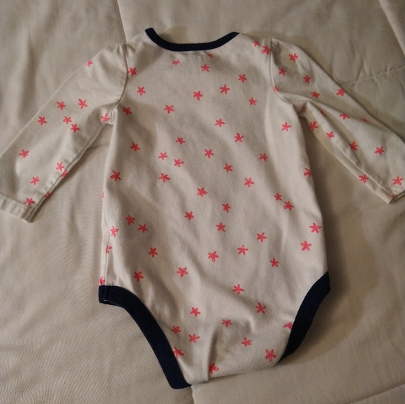 6/$15 Size 3-6 M Cat & Jack long sleeve bodysuit onesie - Picture 9 of 12